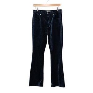 AGOLDE Pants Womens 28 Dark Navy Nico Boot Velvet Bootcut‎ Stretch A134-1155